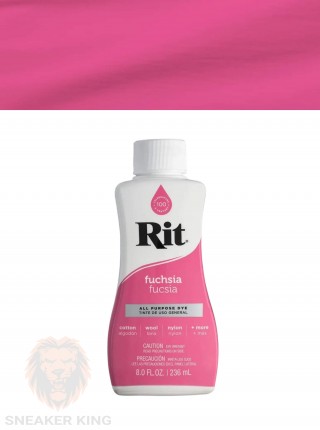 Барвник для натуральних тканин RIT All-Purpose Dye Fuchsia (яскравий рожево-малиновий), 236 мл